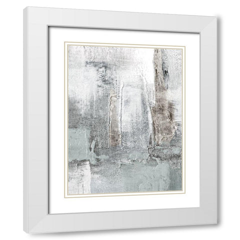 Northern 2 White Modern Wood Framed Art Print with Double Matting by Allen, Kimberly