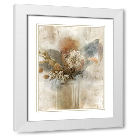 In the Fall White Modern Wood Framed Art Print with Double Matting by Allen, Kimberly