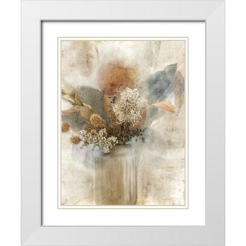 In the Fall White Modern Wood Framed Art Print with Double Matting by Allen, Kimberly