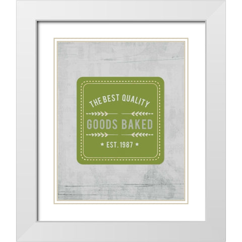 All Natural 2 White Modern Wood Framed Art Print with Double Matting by Allen, Kimberly