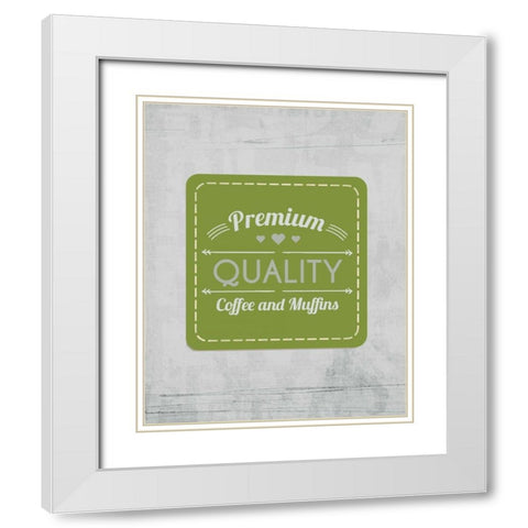 All Natural 4 White Modern Wood Framed Art Print with Double Matting by Allen, Kimberly