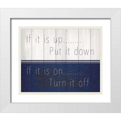 It is is 1 White Modern Wood Framed Art Print with Double Matting by Allen, Kimberly