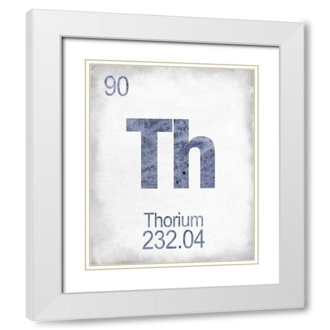 Thorium White Modern Wood Framed Art Print with Double Matting by Allen, Kimberly