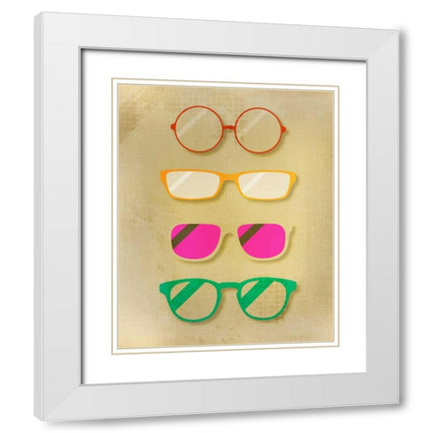 Bright Day White Modern Wood Framed Art Print with Double Matting by Allen, Kimberly