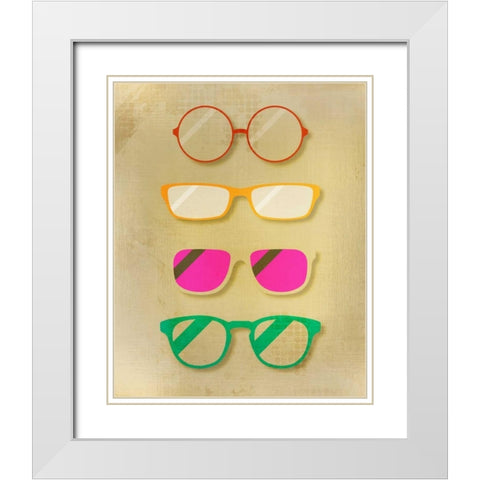 Bright Day White Modern Wood Framed Art Print with Double Matting by Allen, Kimberly