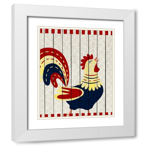 Rise and Shine 1 White Modern Wood Framed Art Print with Double Matting by Allen, Kimberly