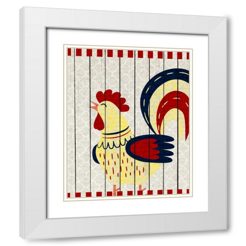 Rise and Shine 2 White Modern Wood Framed Art Print with Double Matting by Allen, Kimberly