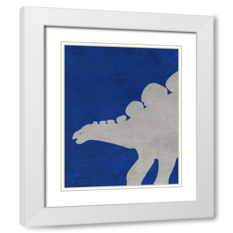 Rawr 2 White Modern Wood Framed Art Print with Double Matting by Allen, Kimberly