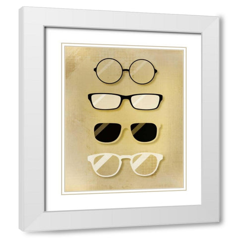 Bright Day c White Modern Wood Framed Art Print with Double Matting by Allen, Kimberly