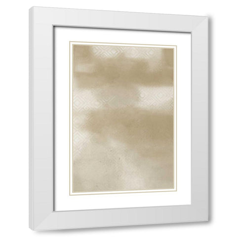 Neutralscape White Modern Wood Framed Art Print with Double Matting by Allen, Kimberly