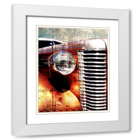 Classic 2 White Modern Wood Framed Art Print with Double Matting by Kimberly, Allen