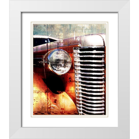 Classic 2 White Modern Wood Framed Art Print with Double Matting by Kimberly, Allen