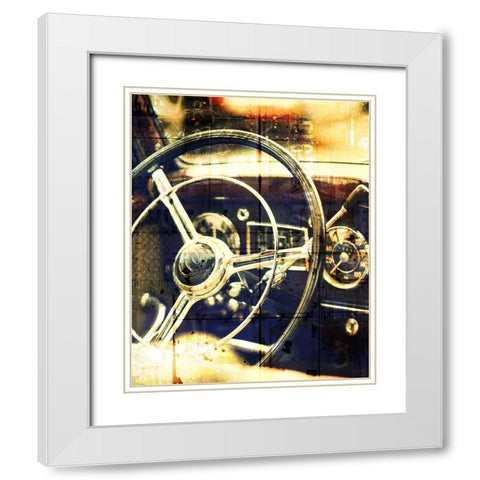 Classic 3 White Modern Wood Framed Art Print with Double Matting by Kimberly, Allen