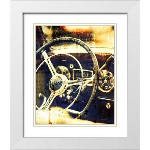 Classic 3 White Modern Wood Framed Art Print with Double Matting by Kimberly, Allen
