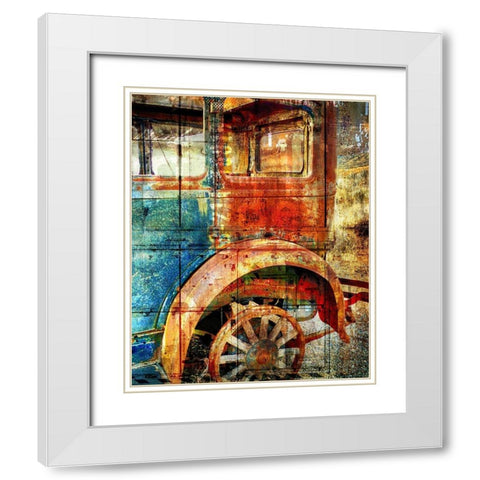 Classic 4 White Modern Wood Framed Art Print with Double Matting by Kimberly, Allen
