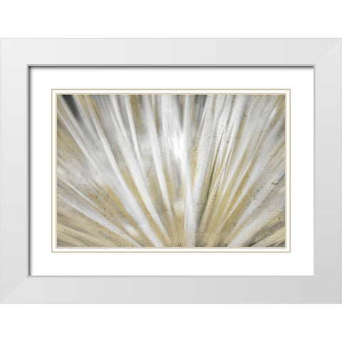 Burst of Day White Modern Wood Framed Art Print with Double Matting by Kimberly, Allen