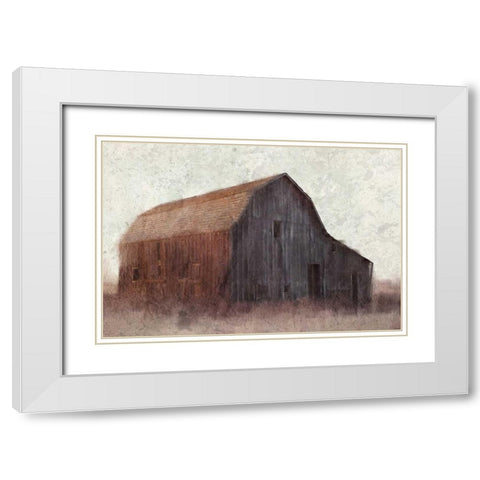 Forgotten White Modern Wood Framed Art Print with Double Matting by Allen, Kimberly