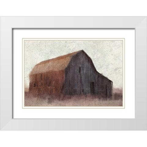Forgotten White Modern Wood Framed Art Print with Double Matting by Allen, Kimberly