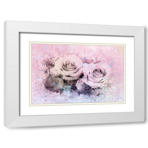 Lovely 2 White Modern Wood Framed Art Print with Double Matting by Kimberly, Allen