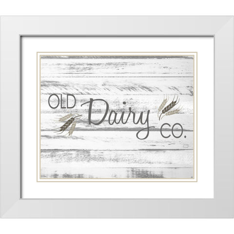 Farm 5 White Modern Wood Framed Art Print with Double Matting by Allen, Kimberly