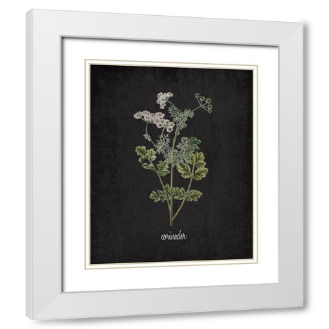 Corinader White Modern Wood Framed Art Print with Double Matting by Kimberly, Allen