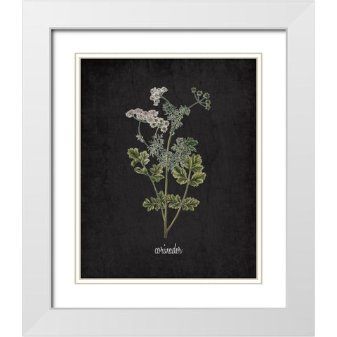 Corinader White Modern Wood Framed Art Print with Double Matting by Kimberly, Allen