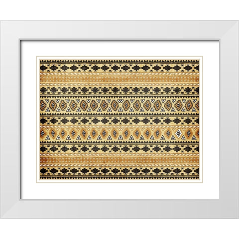 Print 1 White Modern Wood Framed Art Print with Double Matting by Kimberly, Allen
