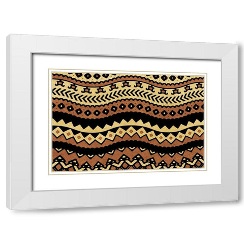 Print 3 White Modern Wood Framed Art Print with Double Matting by Kimberly, Allen