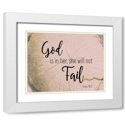 She is 3 White Modern Wood Framed Art Print with Double Matting by Kimberly, Allen