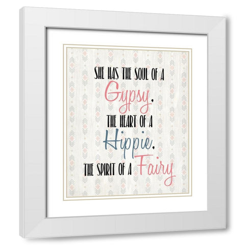 Wild Dream Free 4 White Modern Wood Framed Art Print with Double Matting by Kimberly, Allen