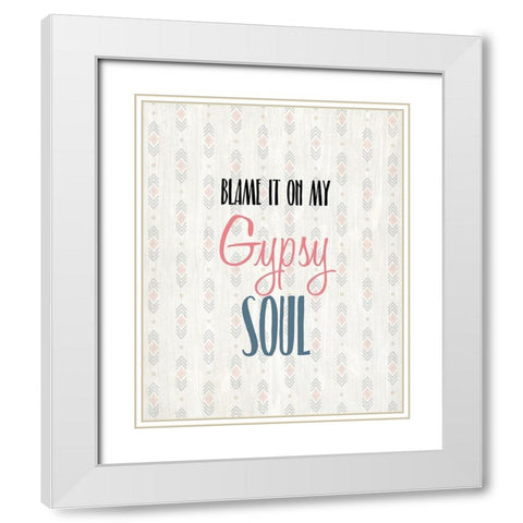 Wild Dream Free 5 White Modern Wood Framed Art Print with Double Matting by Kimberly, Allen