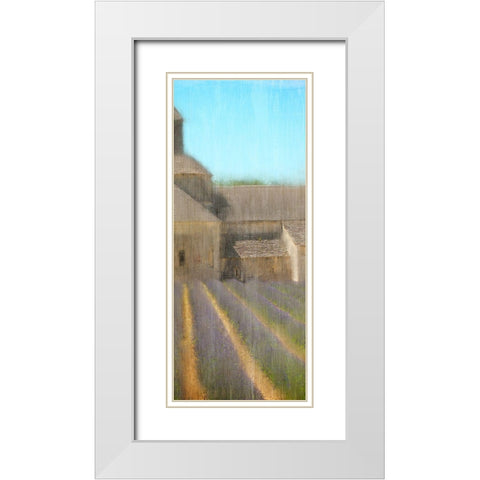 At the Villa 2 White Modern Wood Framed Art Print with Double Matting by Kimberly, Allen