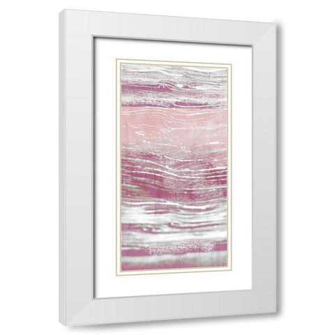 Stracky White Modern Wood Framed Art Print with Double Matting by Kimberly, Allen