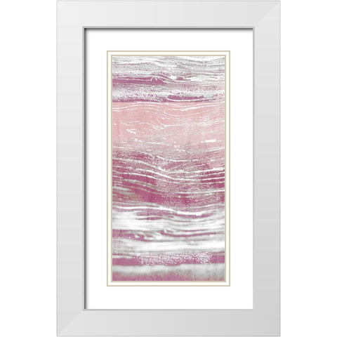 Stracky White Modern Wood Framed Art Print with Double Matting by Kimberly, Allen