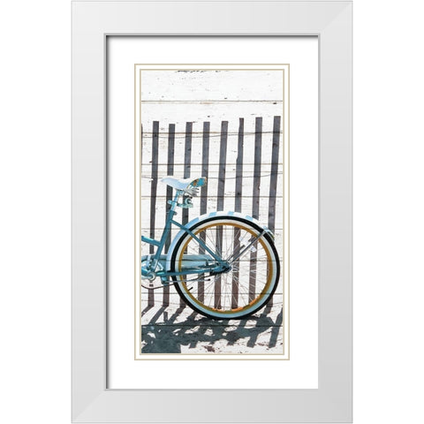 Beach Ready 6 White Modern Wood Framed Art Print with Double Matting by Kimberly, Allen