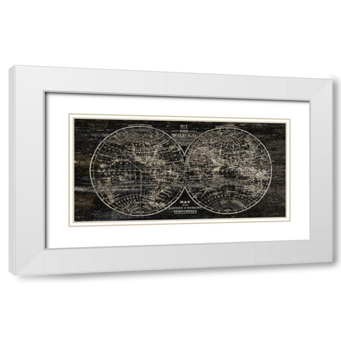 The World No. 1 White Modern Wood Framed Art Print with Double Matting by Kimberly, Allen