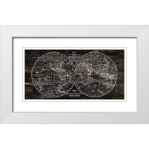 The World No. 1 White Modern Wood Framed Art Print with Double Matting by Kimberly, Allen