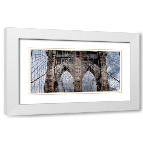 NY State of Mind 2 White Modern Wood Framed Art Print with Double Matting by Kimberly, Allen