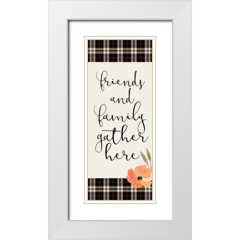 Colors of Fall 13 White Modern Wood Framed Art Print with Double Matting by Kimberly, Allen