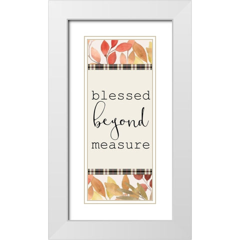 Colors of Fall 14 White Modern Wood Framed Art Print with Double Matting by Kimberly, Allen