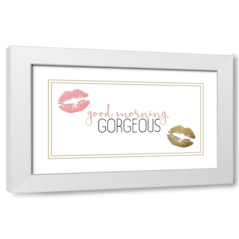 But First 2 White Modern Wood Framed Art Print with Double Matting by Kimberly, Allen