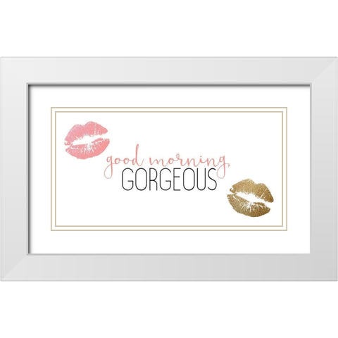 But First 2 White Modern Wood Framed Art Print with Double Matting by Kimberly, Allen