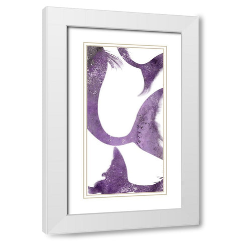 Lets be a Mermaid White Modern Wood Framed Art Print with Double Matting by Kimberly, Allen