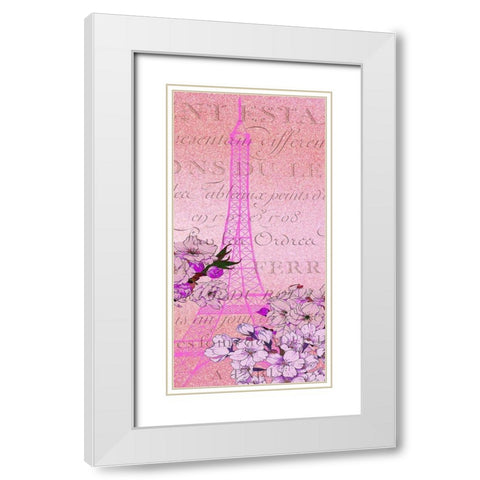 A Good Idea 1 White Modern Wood Framed Art Print with Double Matting by Allen, Kimberly