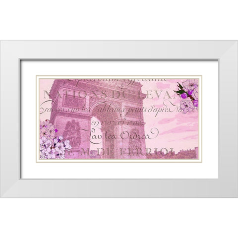 A Good Idea 3 White Modern Wood Framed Art Print with Double Matting by Allen, Kimberly