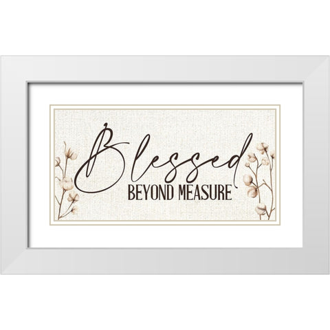 Beyond Measure White Modern Wood Framed Art Print with Double Matting by Allen, Kimberly