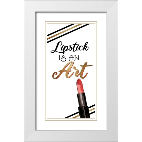 An Art 1 White Modern Wood Framed Art Print with Double Matting by Allen, Kimberly