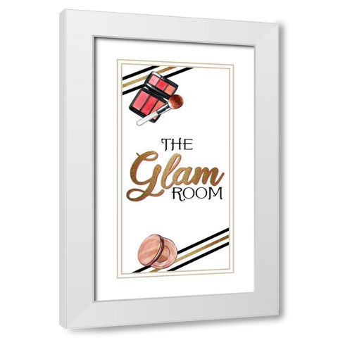 An Art 3 White Modern Wood Framed Art Print with Double Matting by Allen, Kimberly