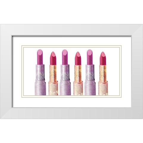 Confidence White Modern Wood Framed Art Print with Double Matting by Allen, Kimberly