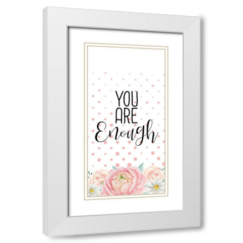 Beautiful 1 White Modern Wood Framed Art Print with Double Matting by Allen, Kimberly